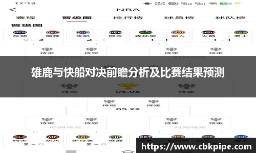 雄鹿与快船对决前瞻分析及比赛结果预测